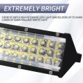 12 inch 5 Row 88 LEDs 26400 Lumen 6000K Car Truck Off-road Vehicle LED Light Bar Work Lights Headlig