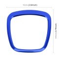 Car Auto Steering Wheel Decorative Ring Cover Trim Sticker Decoration for Audi(Blue)