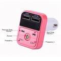 B2 Dual USB Charging Bluetooth FM Transmitter MP3 Music Player Car Kit, Support Hands-Free Call  & T
