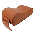 Universal Car PU Leather and Memory Foam Wrapped  Armrest Box Breathable Car Armrest Box Mat with Ph