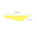 Window Film Handle Squeegee Tint Tool For Car Home Office(Yellow)