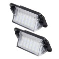 2 PCS License Plate Light with 18  SMD-3528 Lamps for BMW E36(1992-1998)2W 120LM,6000K, DC12V