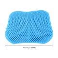 Car Seat Cushion  Backless Massage High Memory Silicone Breathable Mesh Silica Gel Car Seat Covers(B
