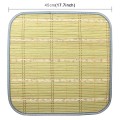 Car Auto Cooling Bamboo Seat Cushion Pad Mat for Family Office Car(Random Color Delivery)