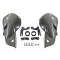 2 PCS Motorcycle Universal ABS Handle Wind-block Handguard(Grey)