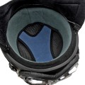 Winter Season Motorcycle Breathable Safty Helmet(Black)