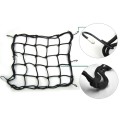 Motorcycle Nylon Fix Net with 6 Hooks, Size:3030cm