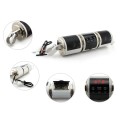 Motorcycle Waterproof Aluminum Shell Bluetooth Handle Stereo Speaker, Support BT/MP3/FM/TF(Black)