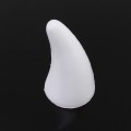 Car Rubber Exterior Decorative Horn(White)