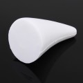 Car Rubber Exterior Decorative Horn(White)