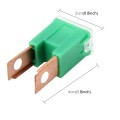 10 PCS 40A 32V Car Add-a-circuit Fuse Tap Adapter Blade Fuse Holder