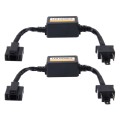 2 PCS H4 Car Auto LED Headlight Canbus Warning Error-free Decoder Adapter for DC 9-16V/20W-40W