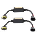 2 PCS H11/H8/H9/H16/5202 Car Auto LED Headlight Canbus Warning Error-free Decoder Adapter for DC 9-1