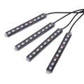 4 in 1 4.5W 36 SMD-5050-LEDs RGB Car Interior Floor Decoration Atmosphere Colorful Neon Light Lamp w