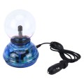 Car Auto Plasma Magic Ball Sphere Lightening Lamp with Hand-Touching Changing Pattern Model(Blue)