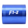 F1-Z Car Stainless Universal Supercharger Dual Double Turbine Air Intake Fuel Saver Turbo Turboing C