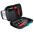 24 PCS Portable Flashlight Tool Box Set - Portable Auto, Home, Emergency Tool Kit with Flashlight
