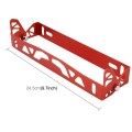 Car Auto Universal Aluminum Alloy Modified License Plate Frame Holder(Red)