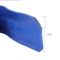 Universal 2.5m Car Front Bumper Lip Splitter Spoiler Skirt Adhesive Protector(Blue)