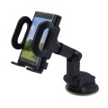 SHUNWEI SD-1121B Car Auto Multi-functional Adjustable Arm Double Layer PU Base Phone Mount Holder Fo