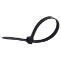 100pcs /Pack 8mm*200mm Nylon Cable Ties(Black)