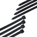 100pcs /Pack 8mm*200mm Nylon Cable Ties(Black)