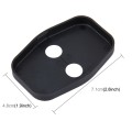 4 PCS Car Door Lock Buckle Decorated Rust Guard Protection Cover for DS3 DS4 DS5 DS5LS DS6