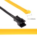 4m Cold Light Flexible LED Strip Light For Car Decoration(Yellow Light)