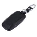 Car Auto PU Leather Luminous Effect Key Ring Protection Cover for BMW Series1/Series3/X3/X4(Black)
