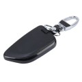 Car Auto PU Leather Luminous Effect Key Ring Protection Cover for BMW X5/X6(Black)