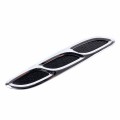 2PCS V-623 JDM Style Plastic Decorative Air Flow Intake Turbo Bonnet Hood Side Vent Cover With Self-