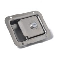 Stainless Steel Tool Box Lock Paddle Latch & Keys for Trailer / Yacht / Truck