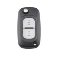 For RENAULT Clio / Megane / Kangoo / Modus Car Keys Replacement 2 Buttons Car Key Case with Foldable