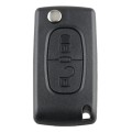 For PEUGEOT 2 Buttons Intelligent Remote Control Car Key with PCF7961 Integrated Chip & Battery & Ho