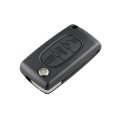 For PEUGEOT 3 Buttons Intelligent Remote Control Car Key with Integrated Chip & Battery & Holder & S