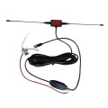 Car Invisible Patch Horn Lightning Protection TV Antenna