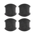 4 PCS Car-Styling Carbon Fiber Door Outer Handle Scratches Resistant Stickerfor Toyota Camry