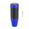 Universal Car Carbon Fiber Pattern Gear Head Gear Shift Knob (Blue)