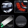 Car 24V Front Seat Heater Cushion Warmer Cover Winter Heated Warm, Double Seat (Coffee)