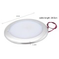 DC 9-30V 4.5W 3000-3300K IP67 Marine RV Dimmable 150mm LED Dome Light Ceiling Lamp, with Touch Cont