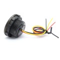 B3612 DC 0-100V IP67 Universal Car / RV / Boat Modified Digital Voltmeter with Cable, Cable Length: