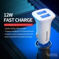 WK WP-C35 12W PC Dual USB Car Charger