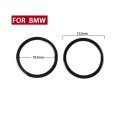 For BMW 3 Series E90 2008-2012 2pcs Car Universal Horn Circle Decorative Sticker, Left and Right Dri