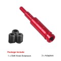Car Modification Shift Lever Heightening Gear Shifter Extension Rod M10x1.5 (Red)