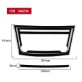 For Mazda 3 Axela 2010-2013 Car Navigation Panel Decorative Sticker, Left and Right Drive Universal