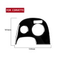 For Chevrolet Corvette C5 1998-1999 Car Lower Console A with Traction Control Decorative Sticker, Le