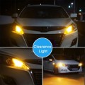 10pcs T10 4014-26SMD Car Bright Lights LED Clearance Light Lamp Reading Light (Yellow Light)