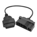 Car OBD II 7 Pin to 16 Pin Adapter Cable for Ford
