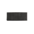 Car Carbon Fiber Rear Seat Ashtray Panel Decorative Sticker for Infiniti Q50 / Q60