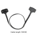 16PIN Car OBD Diagnostic Extended Cable OBD2 Male to Female Cable, Cable Length: 100cm
